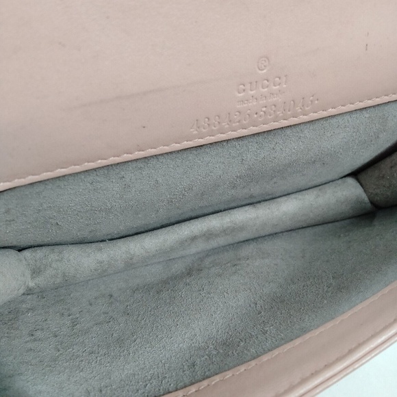 Authentic Gucci Crossbody  Pink Leather - Picture 9 of 9